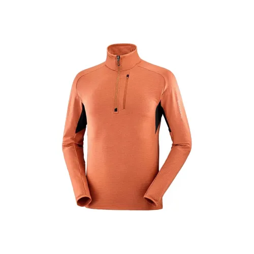 SALOMON Jackets & Coats Men's Baked Clay Earth Tone