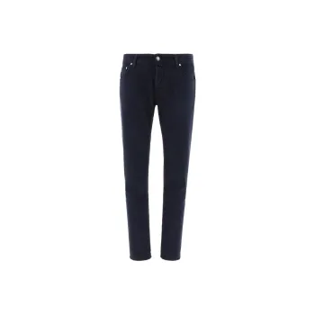 JACOB COHEN Logo Patch Slim Fit Trousers