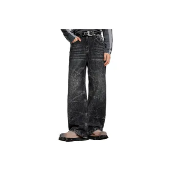 GTRG Jeans Unisex Black Gray Color
