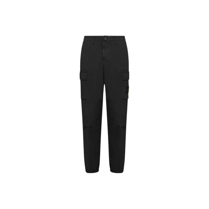 STONE ISLAND Cargo Pants Men Black-0