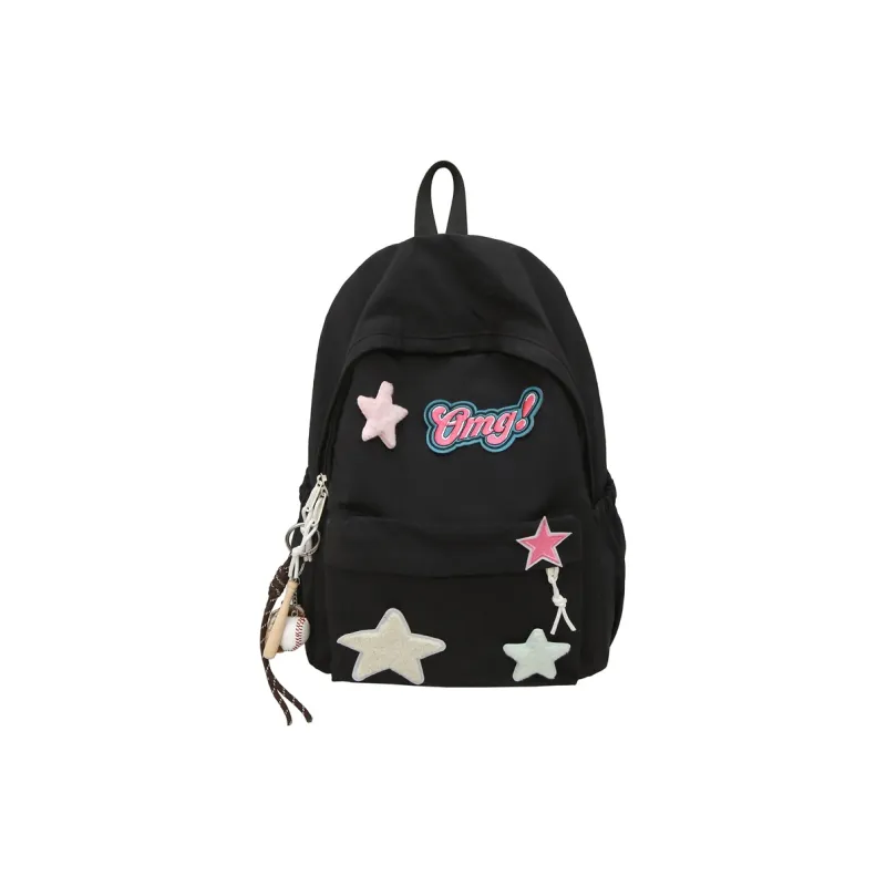 H YXIANG Nylon Backpack Large Size Women's Multicolor-1