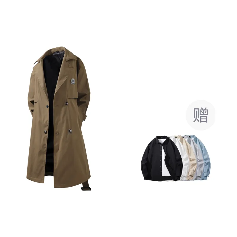 LA'T.WEEKEND Trench Coat Fall Unisex-15