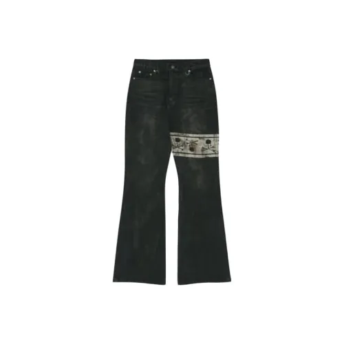 Mastermind Japan X GRAILZ Mastermind JAPAN Collaboration Jeans Unisex Black