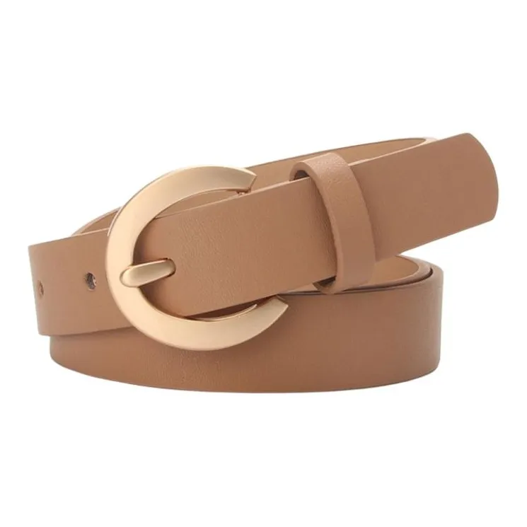 JEANSWEST PU Leather Belts Women's 2.4CM-6