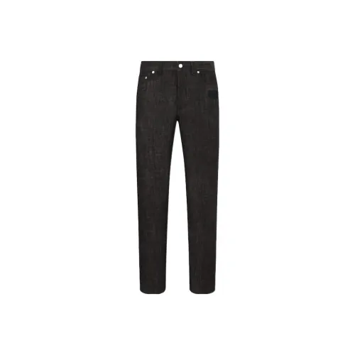 DIOR FW22 Jeans Men's Charcoal Gray