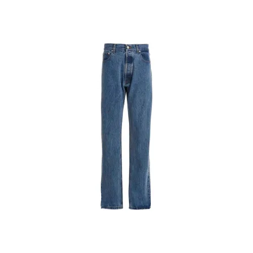 VTMNTS Logo Patch Straight Leg Jeans