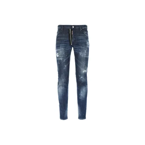 DSQUARED 2 Cool Guy Distressed Straight leg Jeans