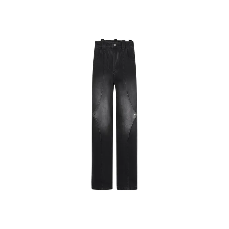 TIWILLTANG Straight Fit Jeans Unisex-0