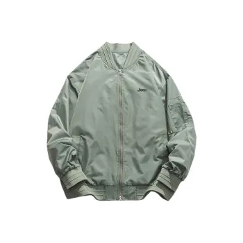 Jeep Preppy Style Loose Fit Drop Shoulder Sleeve Jackets & Coats Unisex