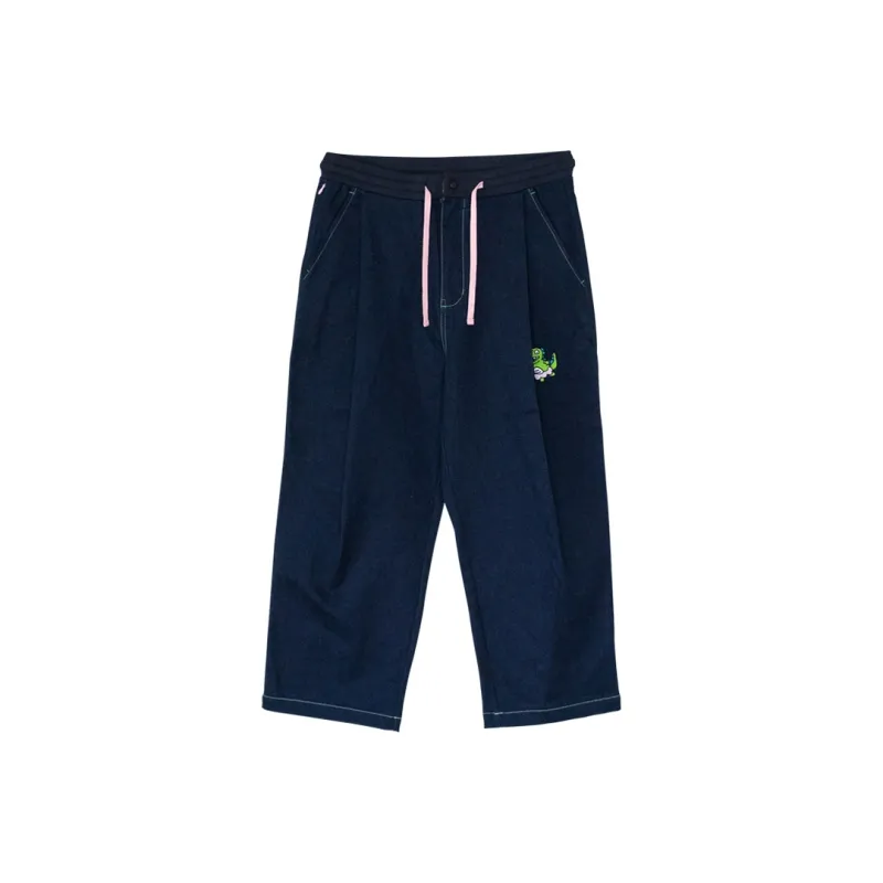 Corade Straight Jeans Unisex Navy Blue-0