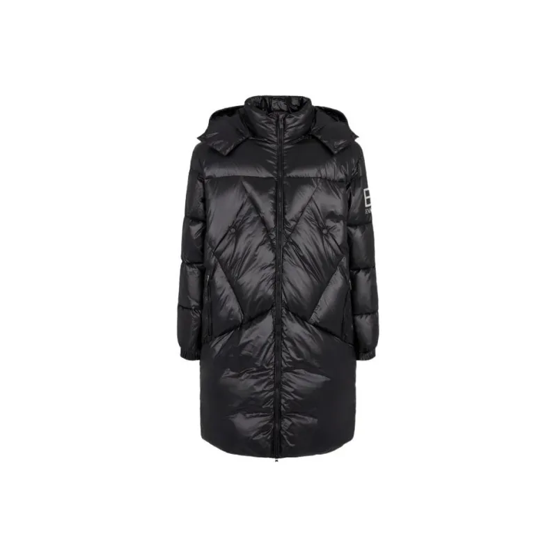 EMPORIO ARMANI EA7 Parka Coats Men's Black-0