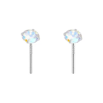 Daisy Dream Full Sterling Silver Stud Earrings Women's
