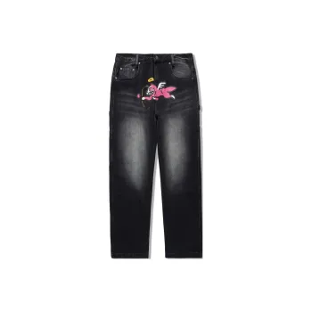 LiNing Jeans Men Denim Black