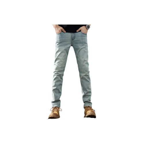 Jeep SS24 Jeans Men's Light Blue