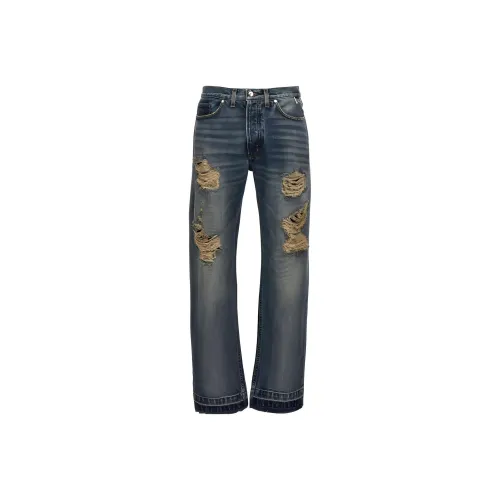 RHUDE Beach Bum Mid rise Jeans