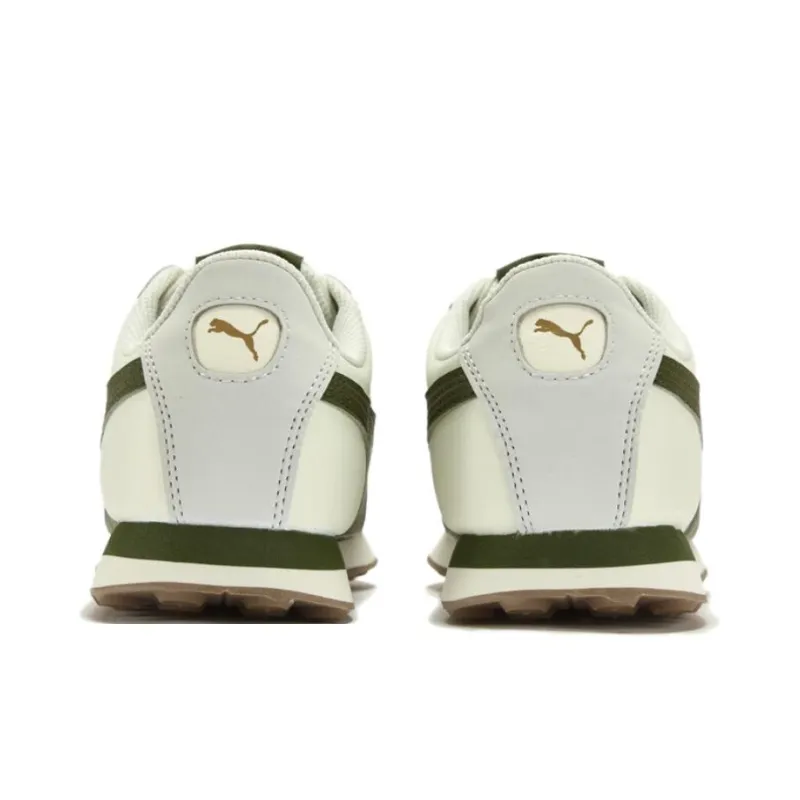 PUMA Turin NL Anti Slip Wear Resistant Low Top Casual Shoes Unisex Beige Green-3
