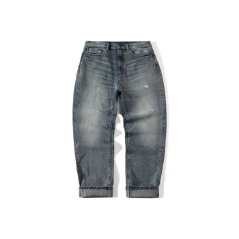TEKABLU Baggy Pants Jeans Men's Denim Blue