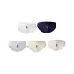 B: Moon White+Collegiate Blue+Baby Blue+Cream Yellow+Strawberry Pink