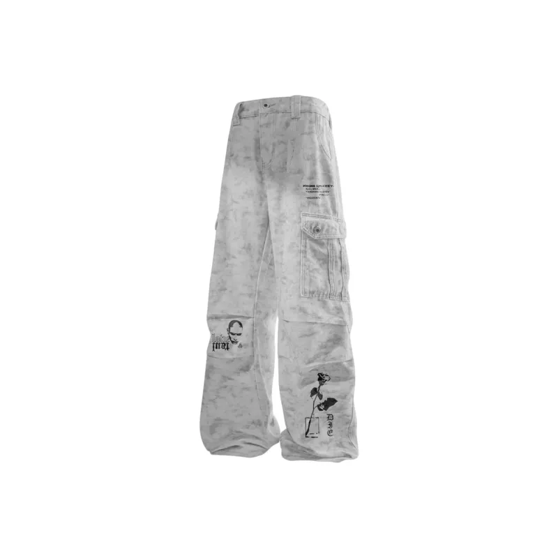 Qnxeey Jeans Unisex-2