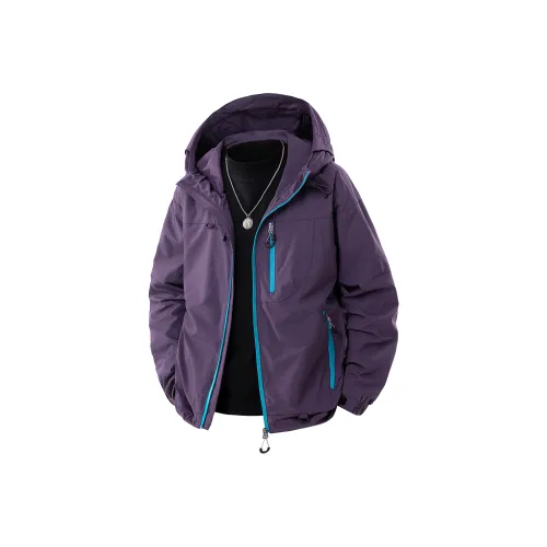 S.k. Manor Hill Jackets Coats Unisex Night Purple