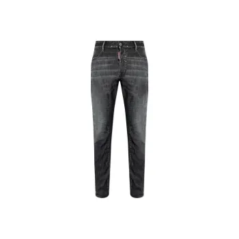DSQUARED 2 Washed Tidy Biker Jeans