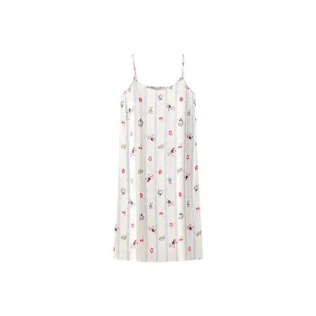 YUZHAOLIN Nightgown Women's Blue
