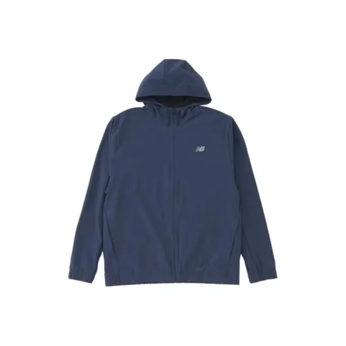 New Balance Jackets & Coats Unisex Marine Blue