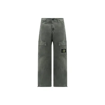 STONE ISLAND Compass badge Straight Trousers