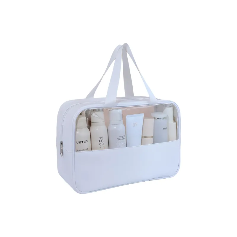 LETOO PVC Makeup Bag Large Size Unisex Multicolor-10