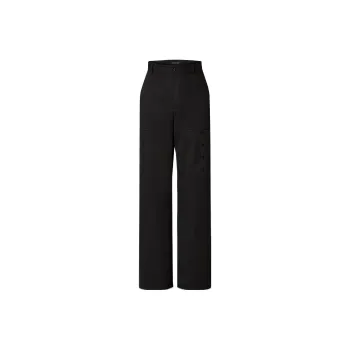 LOUIS VUITTON Flocked Cotton Workwear Pants