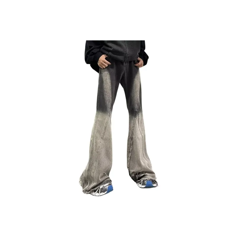 MGXEK Jeans Unisex Black Gray-0