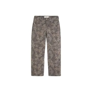 Hollister Jeans Men's Brown All Over Print