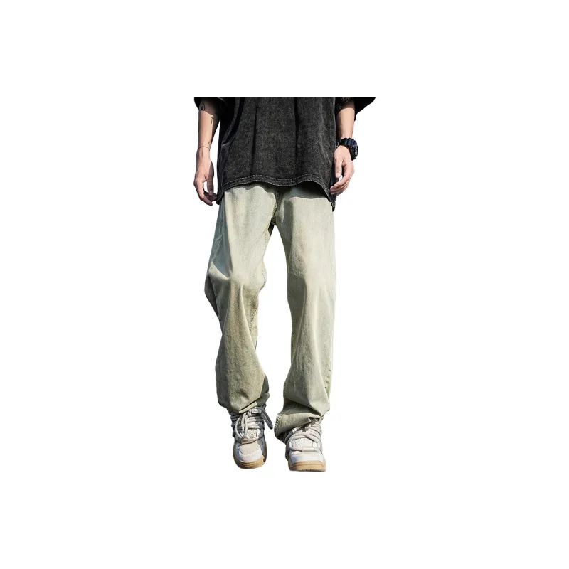 HOKLV Jeans Unisex-12