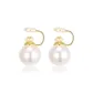 [14mm]Shi Family Pearl Clip-on Earring