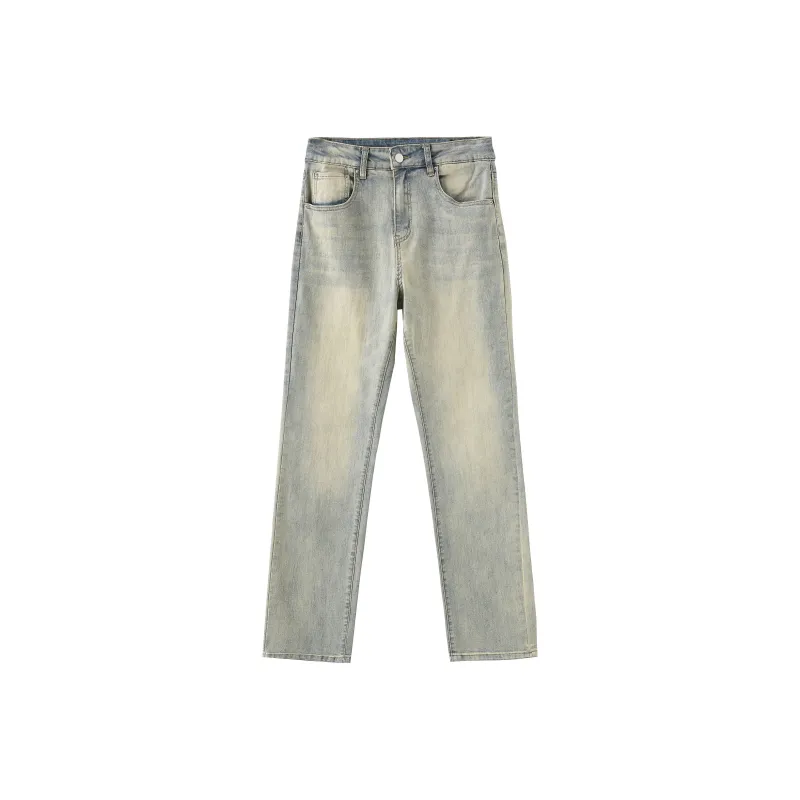 UNKNOWTAL Jeans Unisex Yellow Mud-0