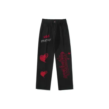 NGC STRATEGY Jeans Unisex Black
