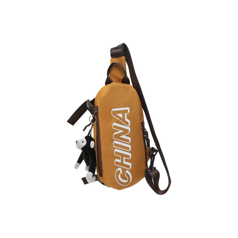 H YXIANG Nylon Sling Bag Unisex Multicolor-3