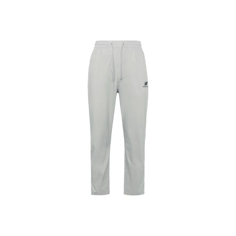 New Balance Knitted Sweatpants Men Light Gray-0