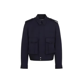 DRIES VAN NOTEN Reg Fit Cropped Jacket