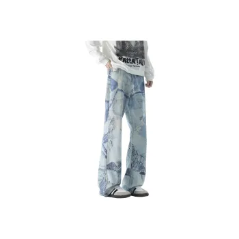 DANGERTIGER Jeans Unisex Light Blue