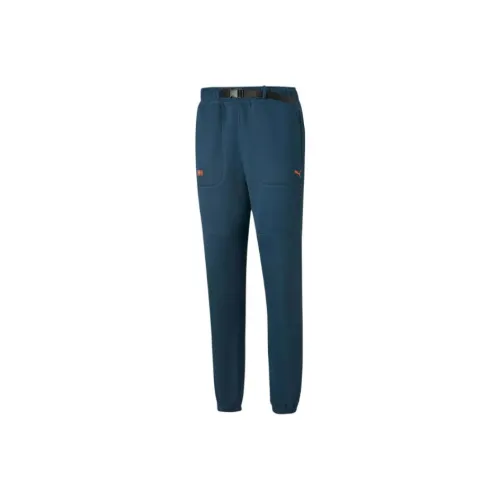 PUMA Classics Padded Knitted Sweatpants Unisex Dark Blue