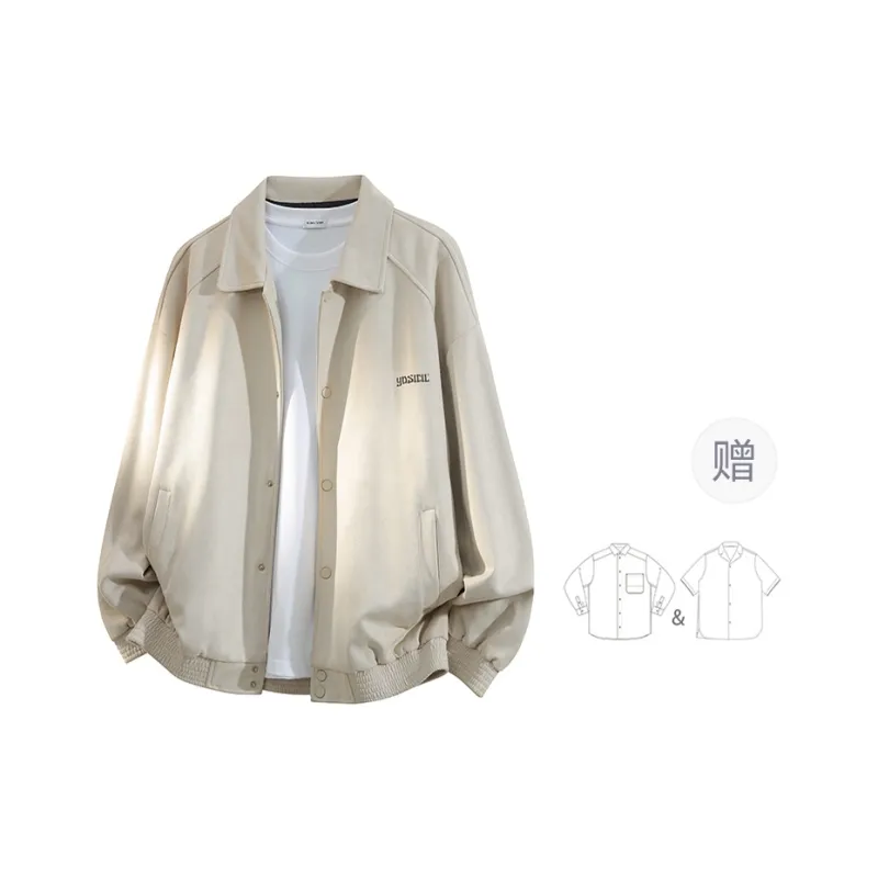 YOSICIL Jackets Coats Men's Matcha Green-18