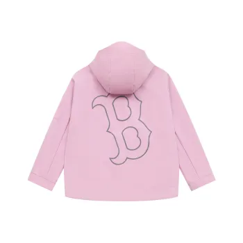 MLB Basic Collection Basic Boston Red Sox SS25 Jackets Coats Unisex Heather Gray Purple