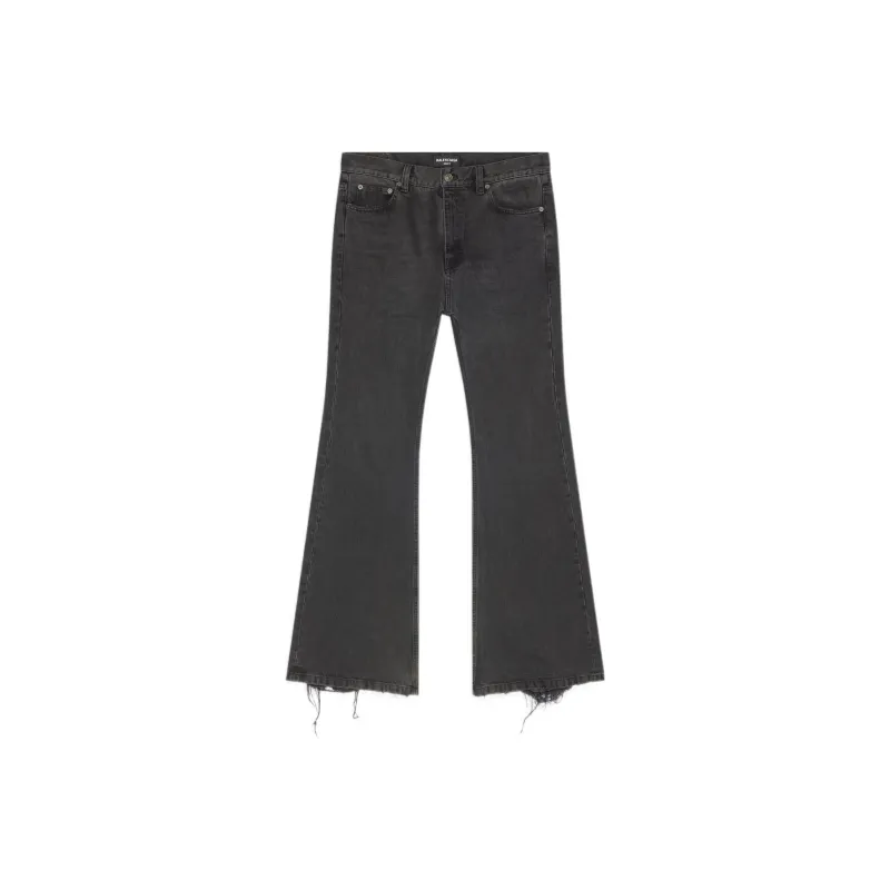 Balenciaga SS22 Jeans Loose Fit Style Men's Black-0