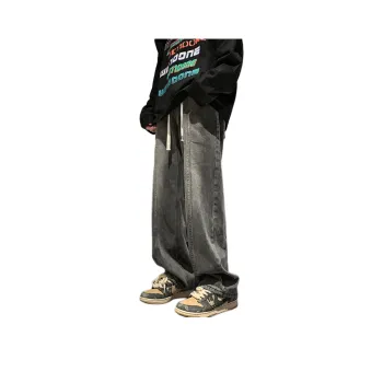 A28T Jeans Unisex Black Gray Color