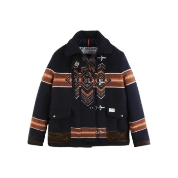 FAY 4 Ganci Yateh Logo Patch Cardigan