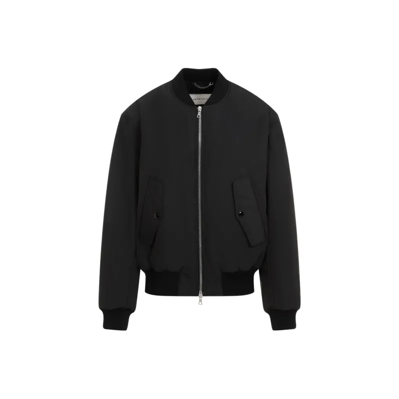 DRIES VAN NOTEN Zip Up Bomber Jacket-0