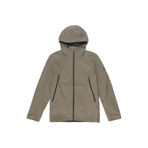 Timberland Trench Coats Men Army Green