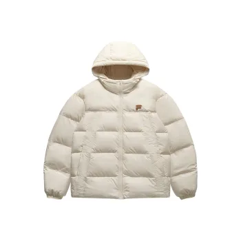 FILA FUSION FOB Down Jacket Unisex Wheat Cream
