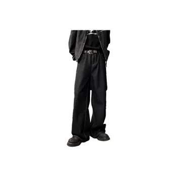 QOTRIOCK Jeans Men Black
